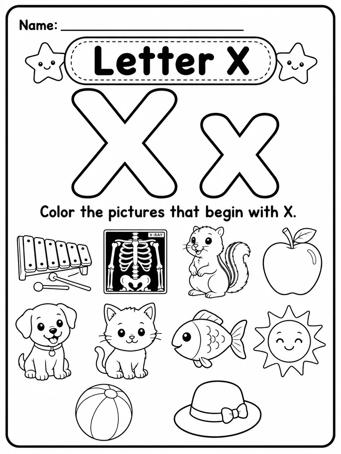 Letter U Worksheet Pack page 4 printable worksheet preview