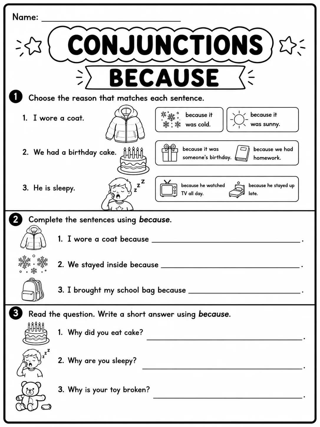 Communications and Worksheet Pack page 5 printable worksheet preview