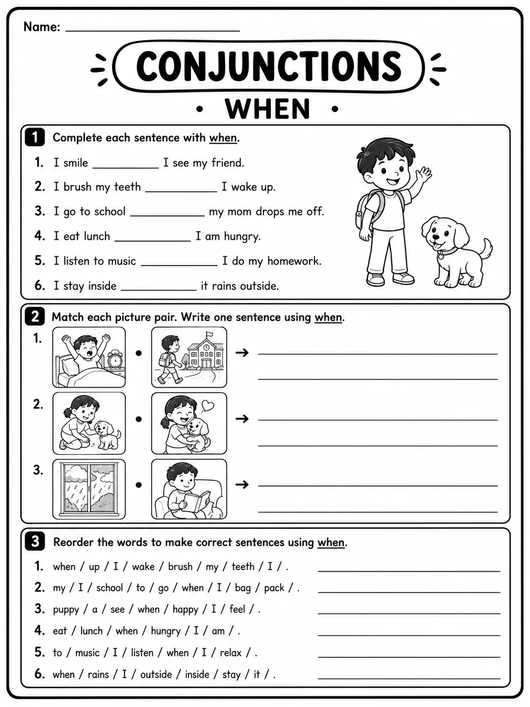 Communications and Worksheet Pack - Set 2 page 6 printable worksheet preview