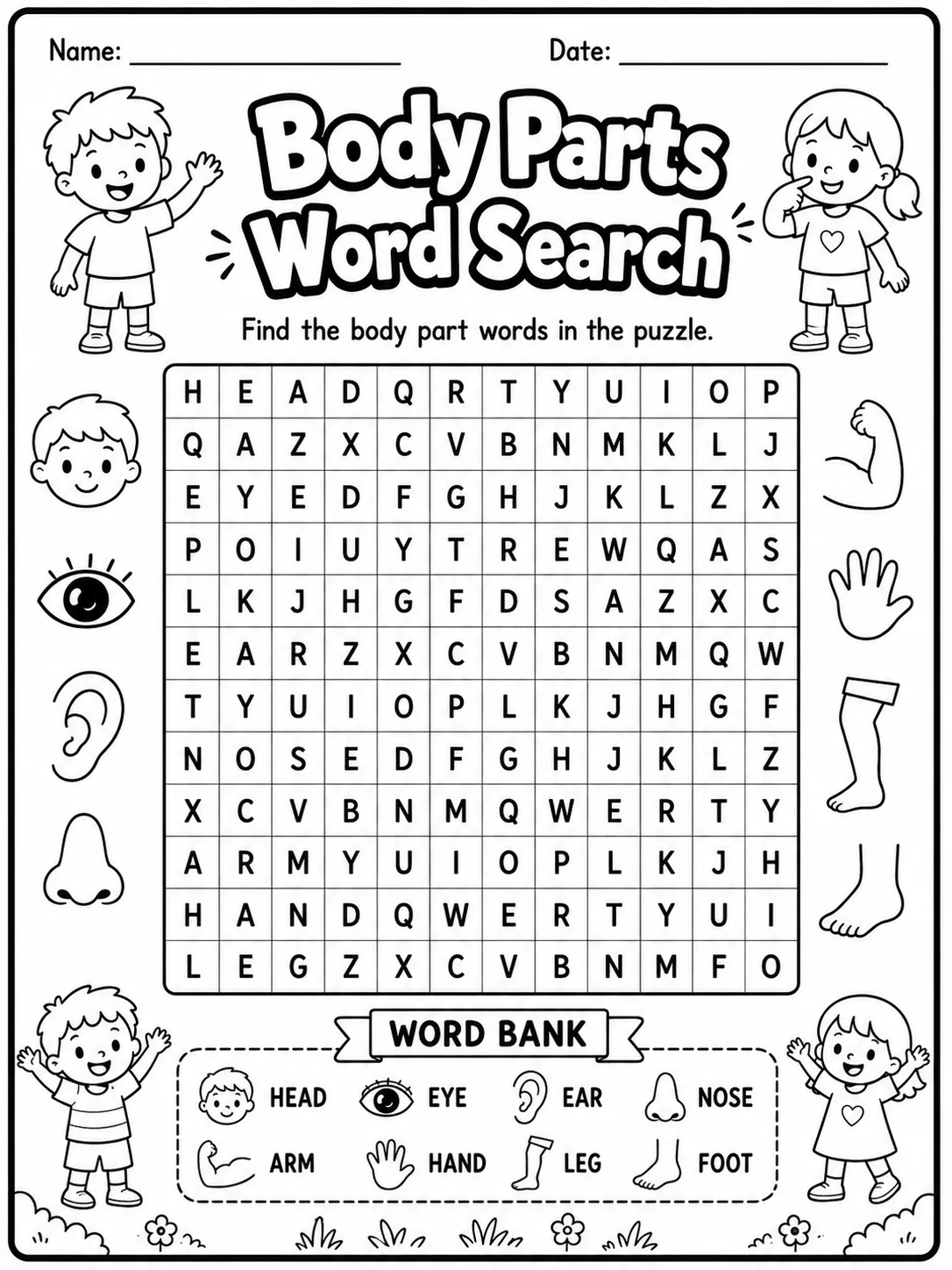 Insects: Word Search Worksheet Pack page 3 printable worksheet preview