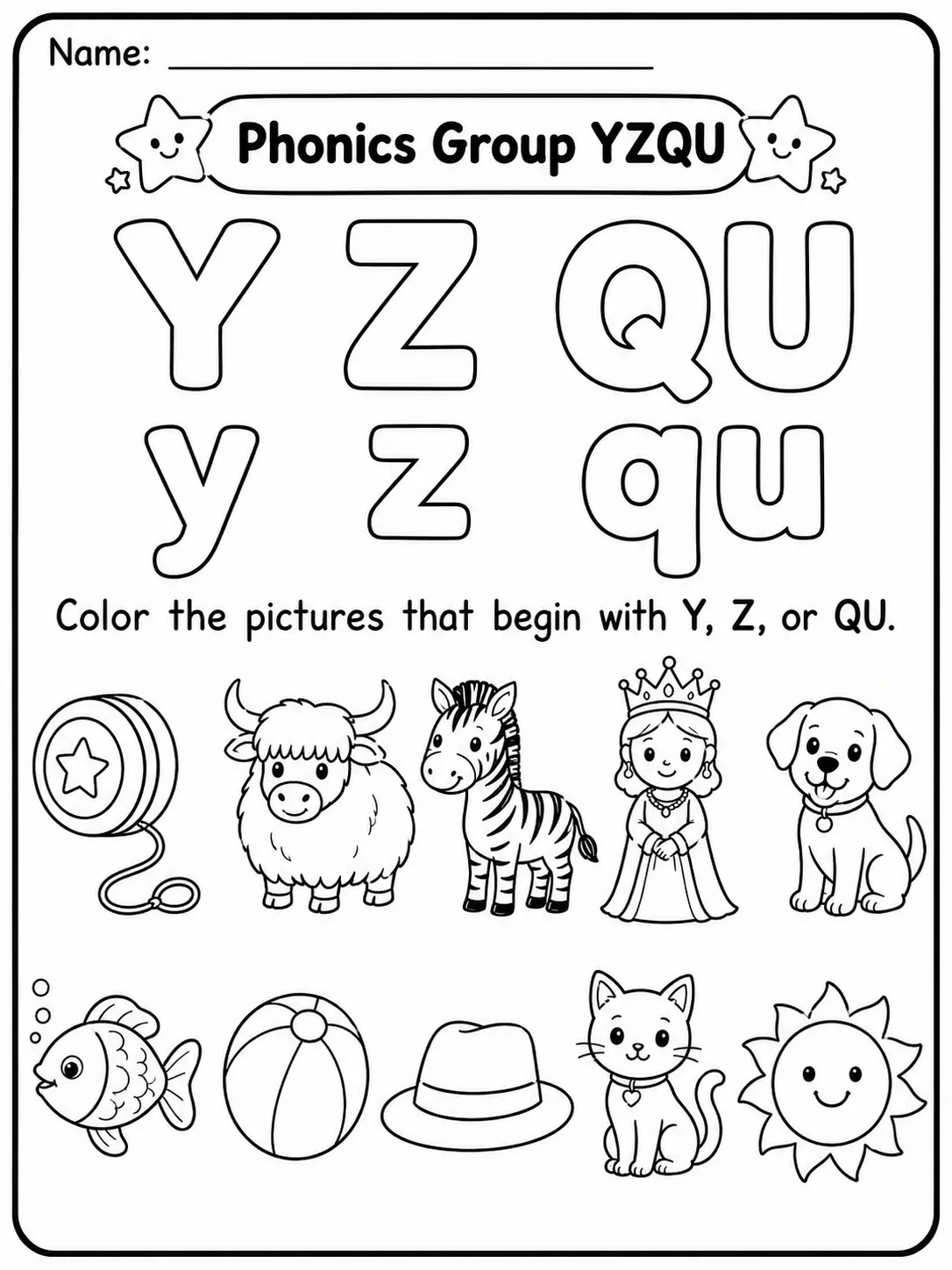 Phonics Group SAT Worksheet Pack page 8 printable worksheet preview