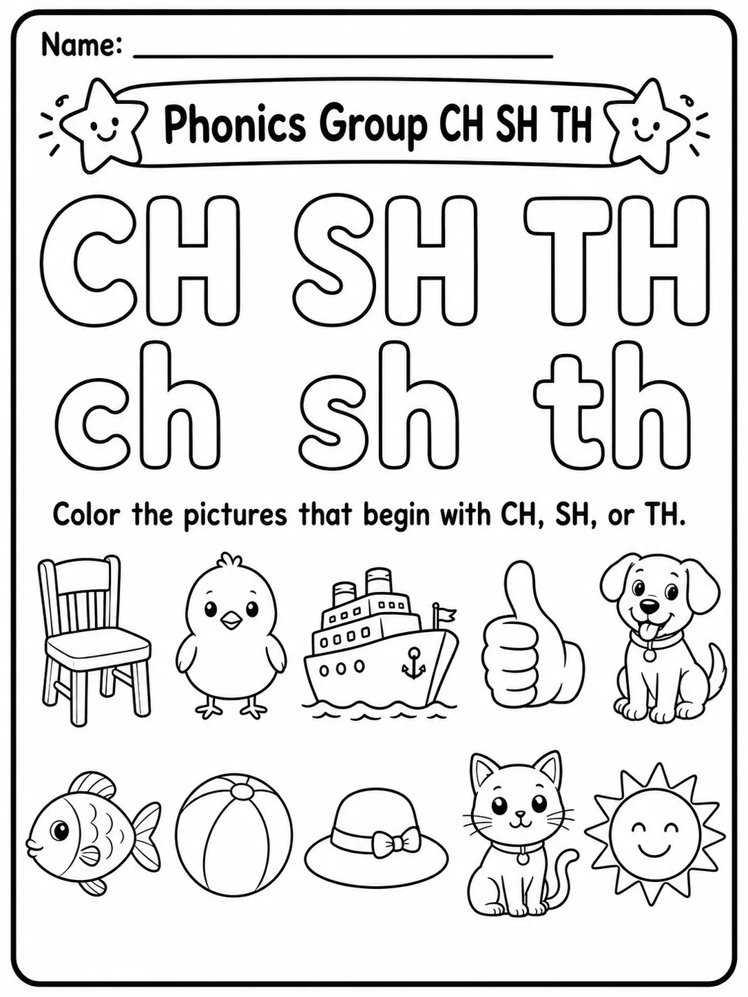 Phonics Group SAT Worksheet Pack page 9 printable worksheet preview