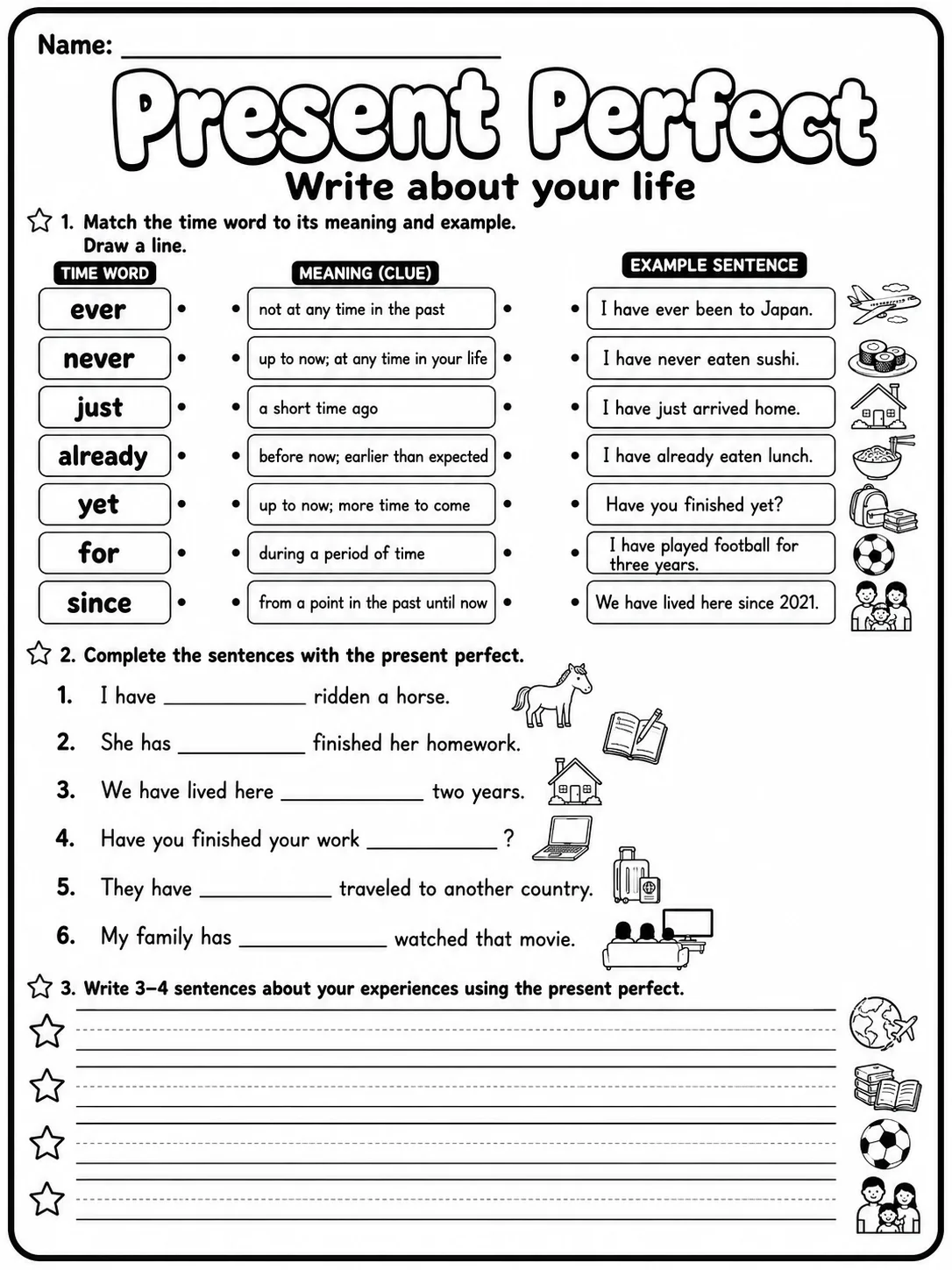 Present Simple Worksheet Pack page 10 printable worksheet preview