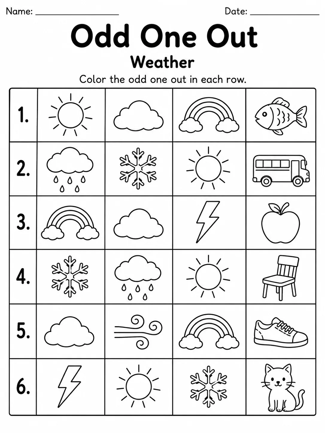 Sight Words in Worksheet Pack page 9 printable worksheet preview