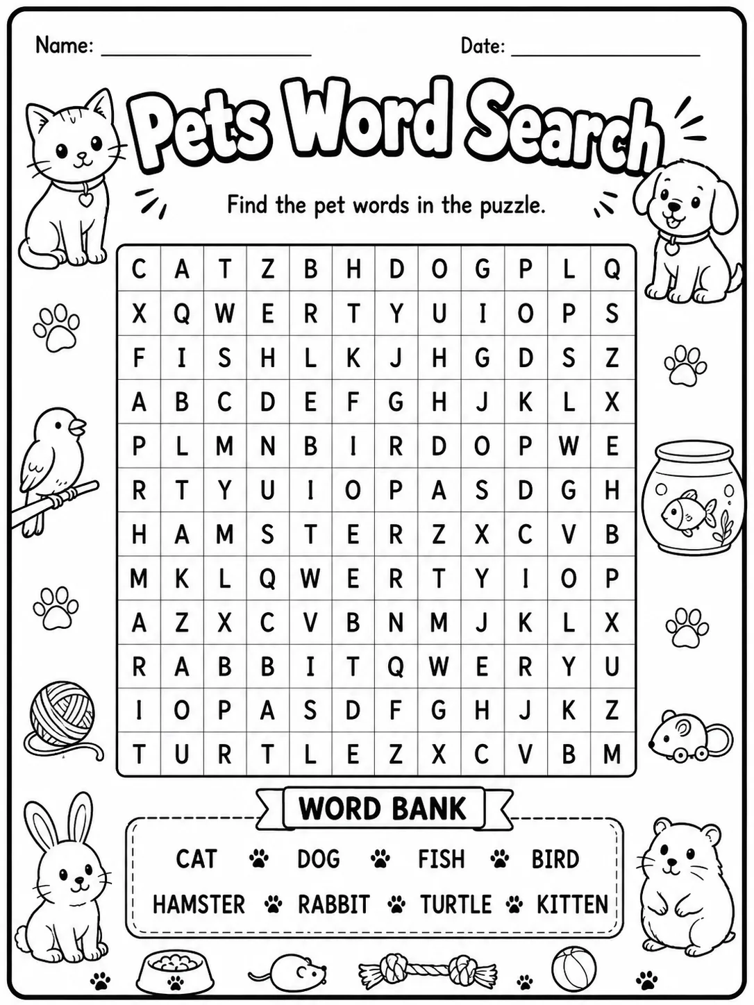 Singular or Plural? Worksheet Pack page 8 printable worksheet preview