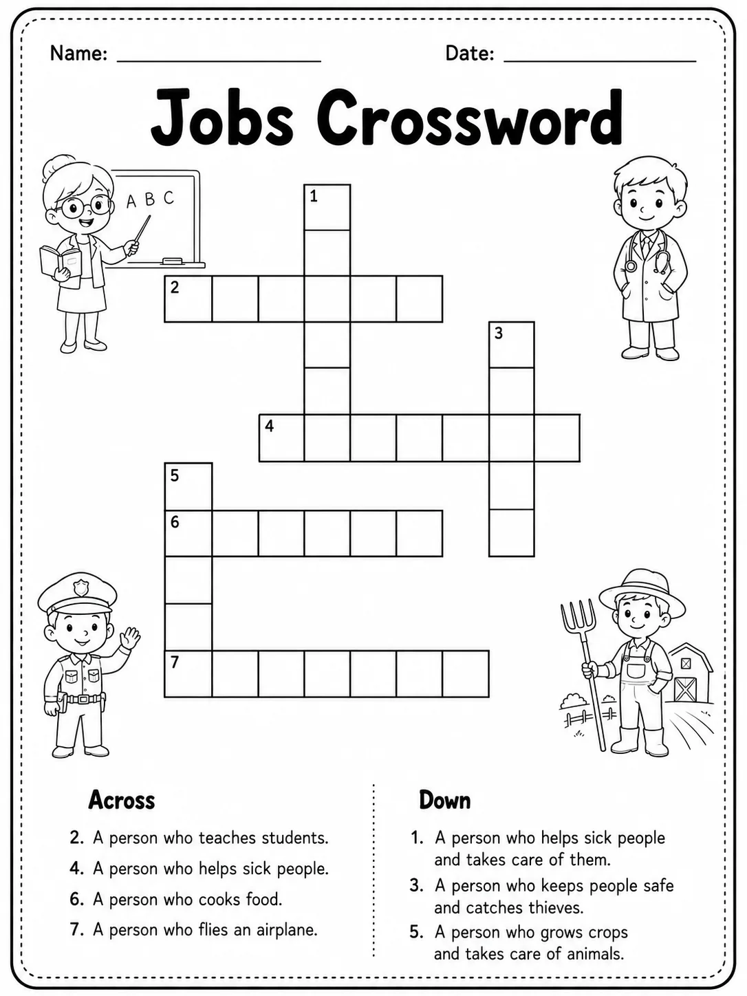 Spot the Difference Worksheet Pack page 10 printable worksheet preview