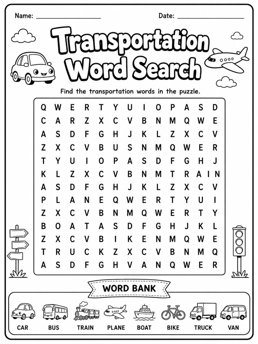 Farm Animals Word Search Worksheet Pack page 6 printable worksheet preview