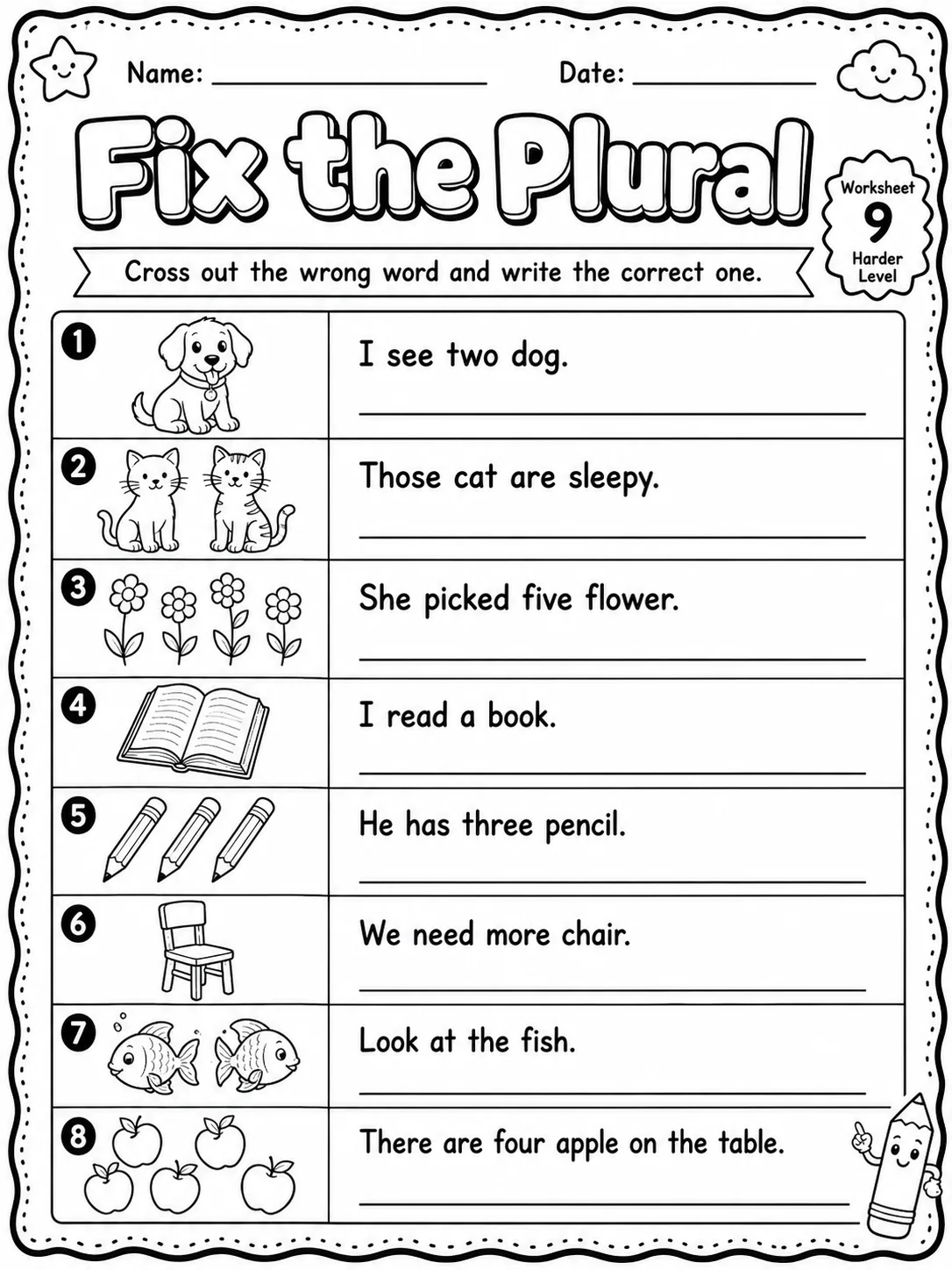 Farm Animals Word Search Worksheet Pack page 8 printable worksheet preview