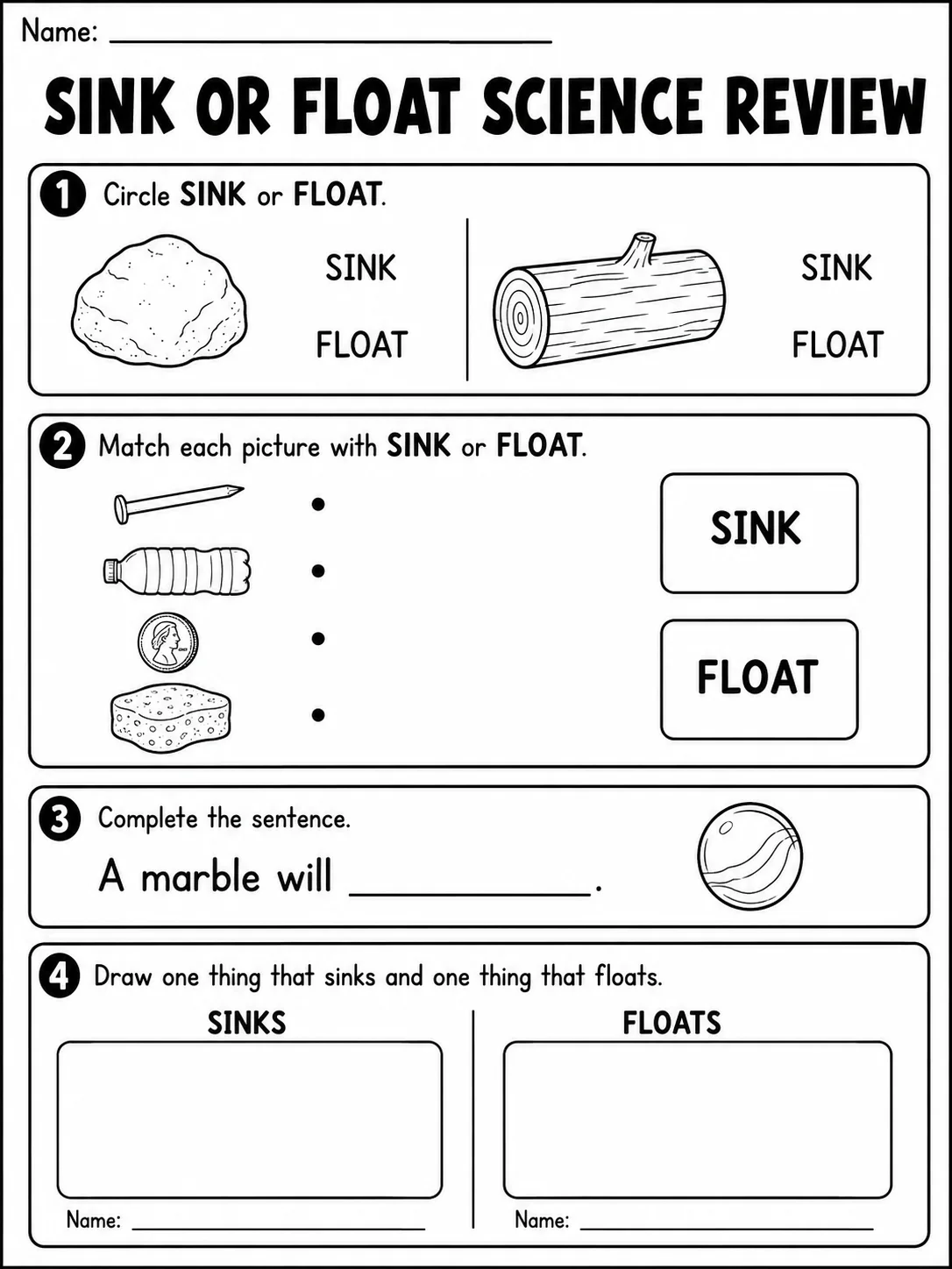 2D Shapes Worksheet Pack page 10 printable worksheet preview