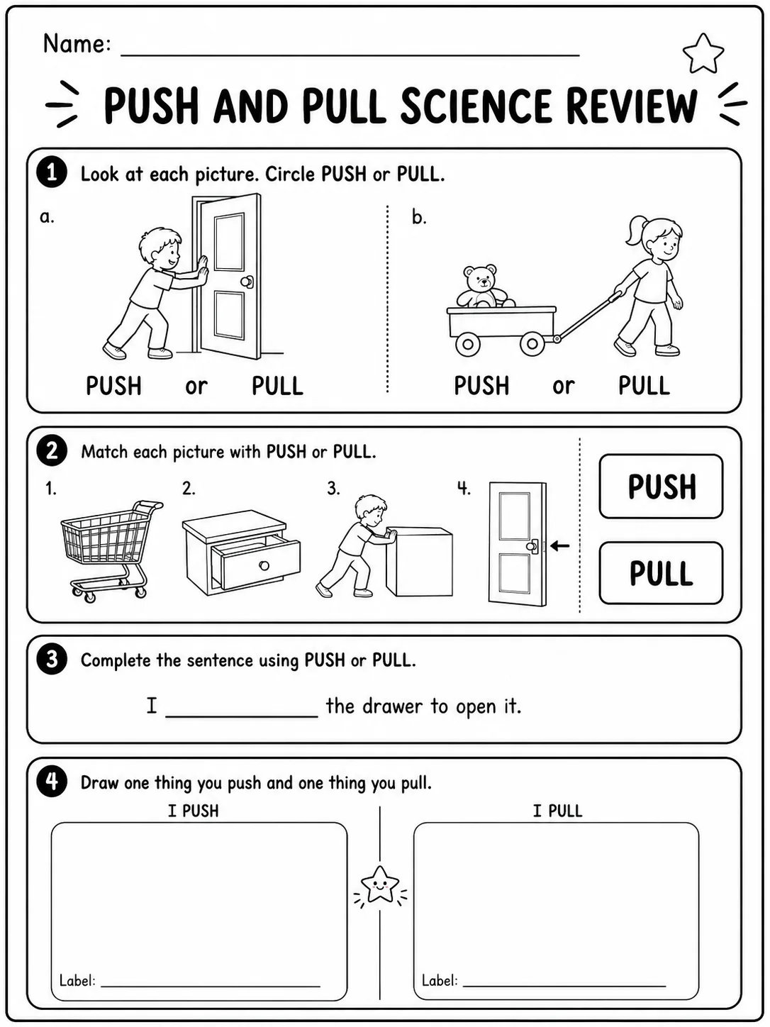 2D Shapes Worksheet Pack - Set 2 page 10 printable worksheet preview