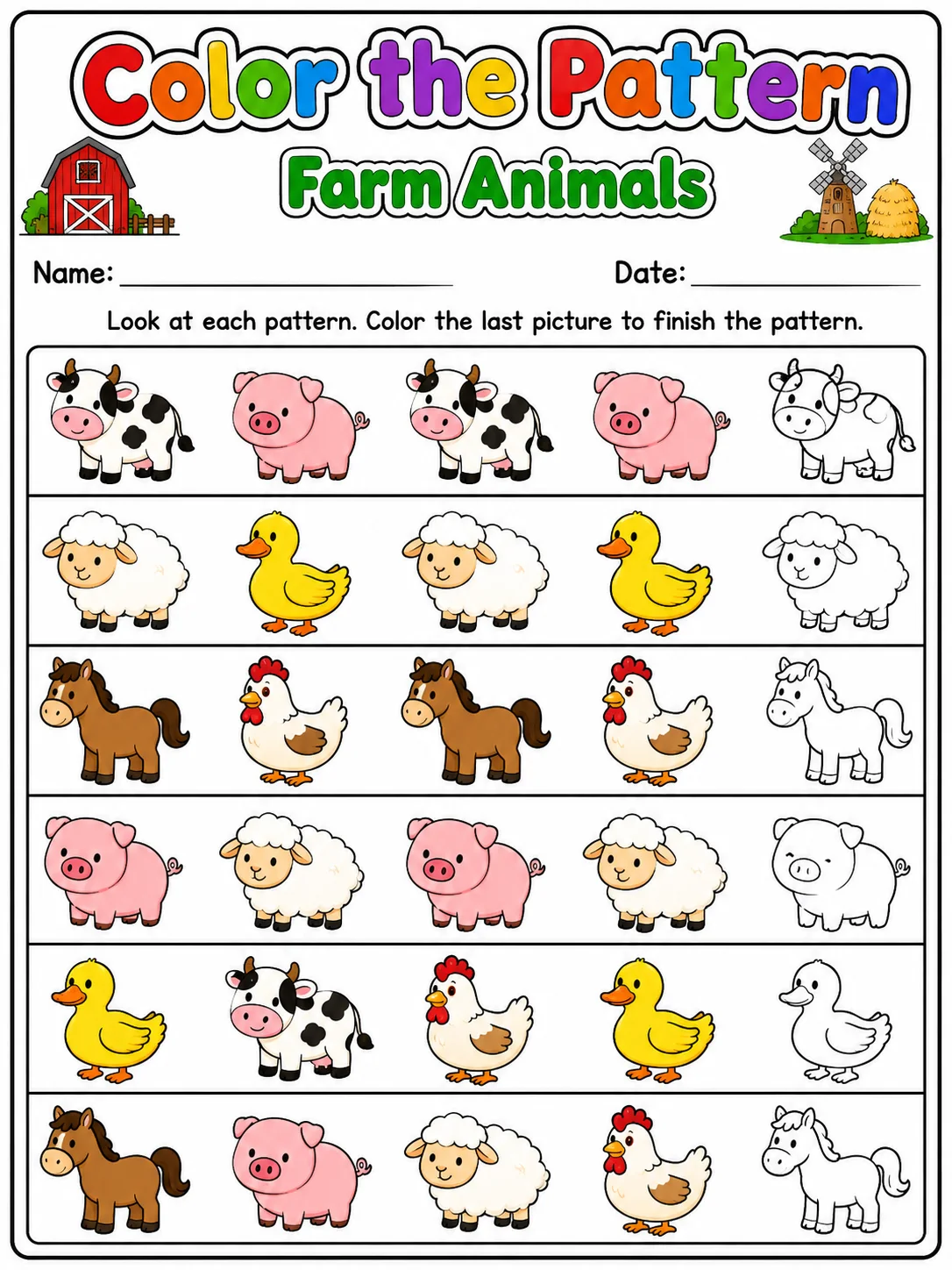 Shapes Worksheet Pack page 3 printable worksheet preview