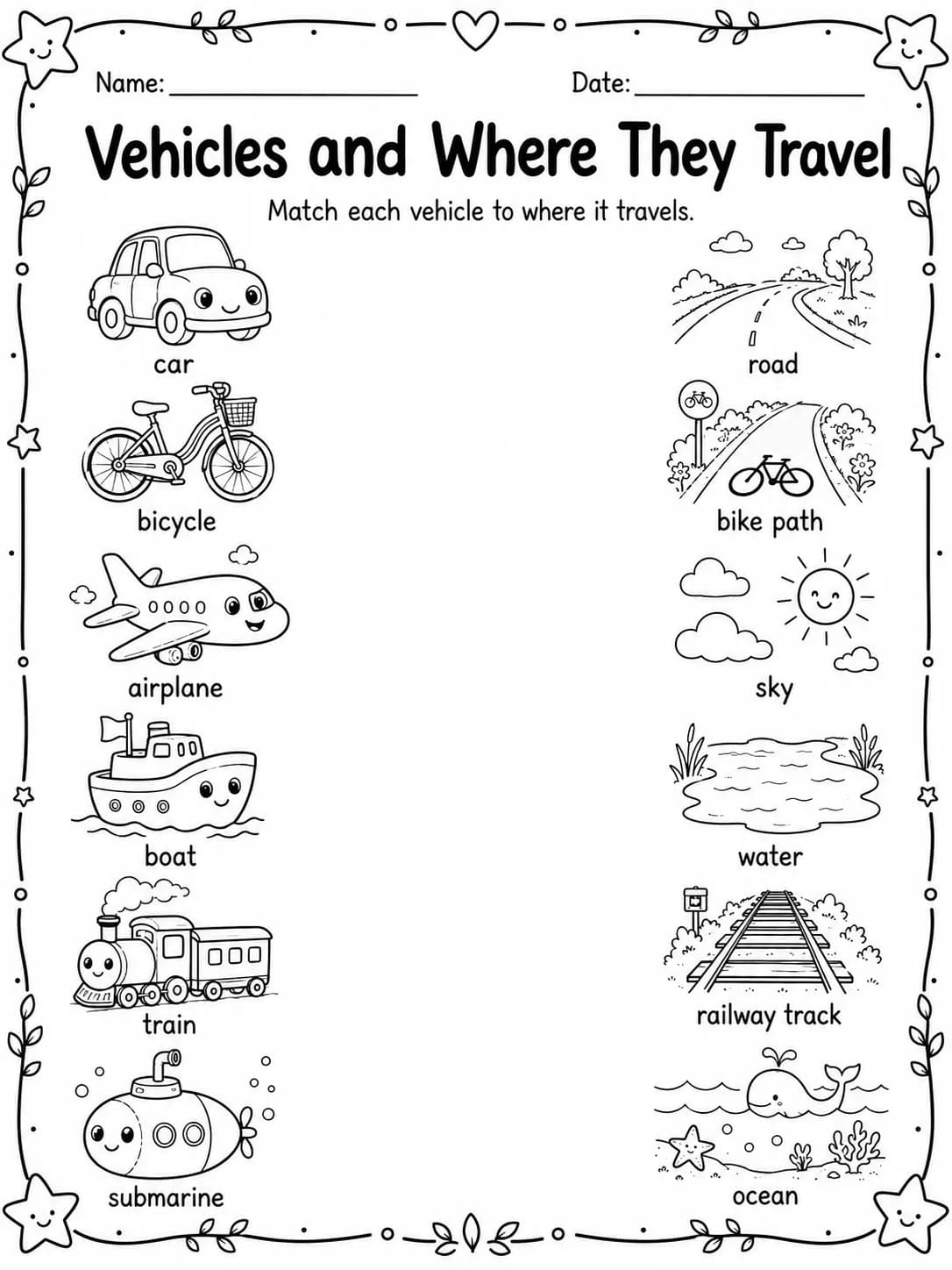 Animals and Their Homes Worksheet Pack page 4 printable worksheet preview