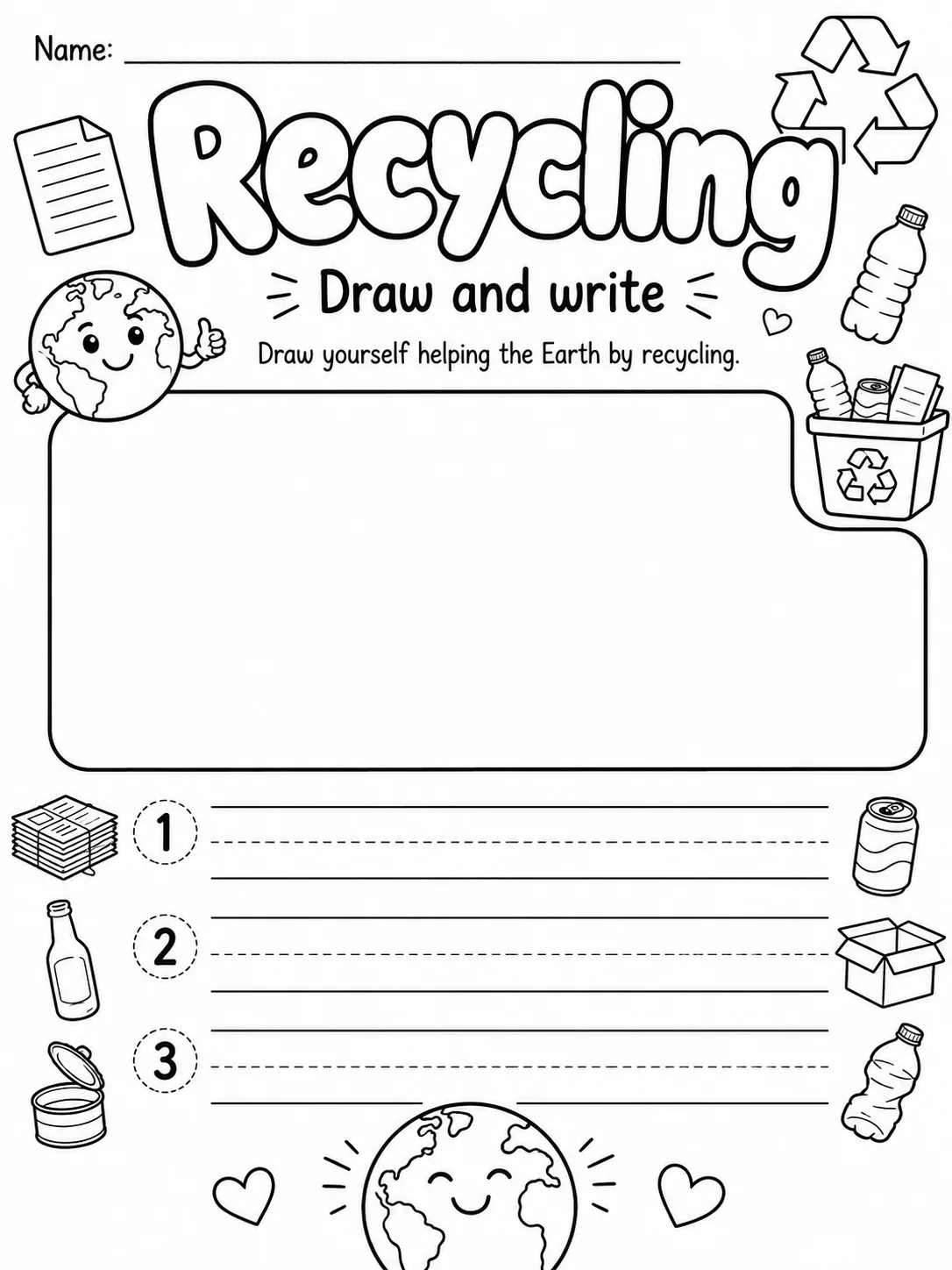 Healthy Living Worksheet Pack page 10 printable worksheet preview