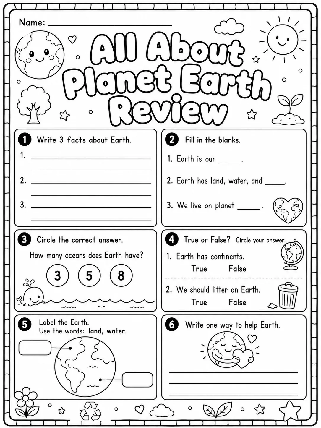 Materials Around Us Worksheet Pack page 10 printable worksheet preview