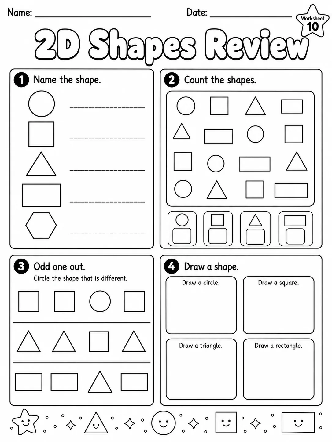 Materials Match Worksheet Pack page 10 printable worksheet preview