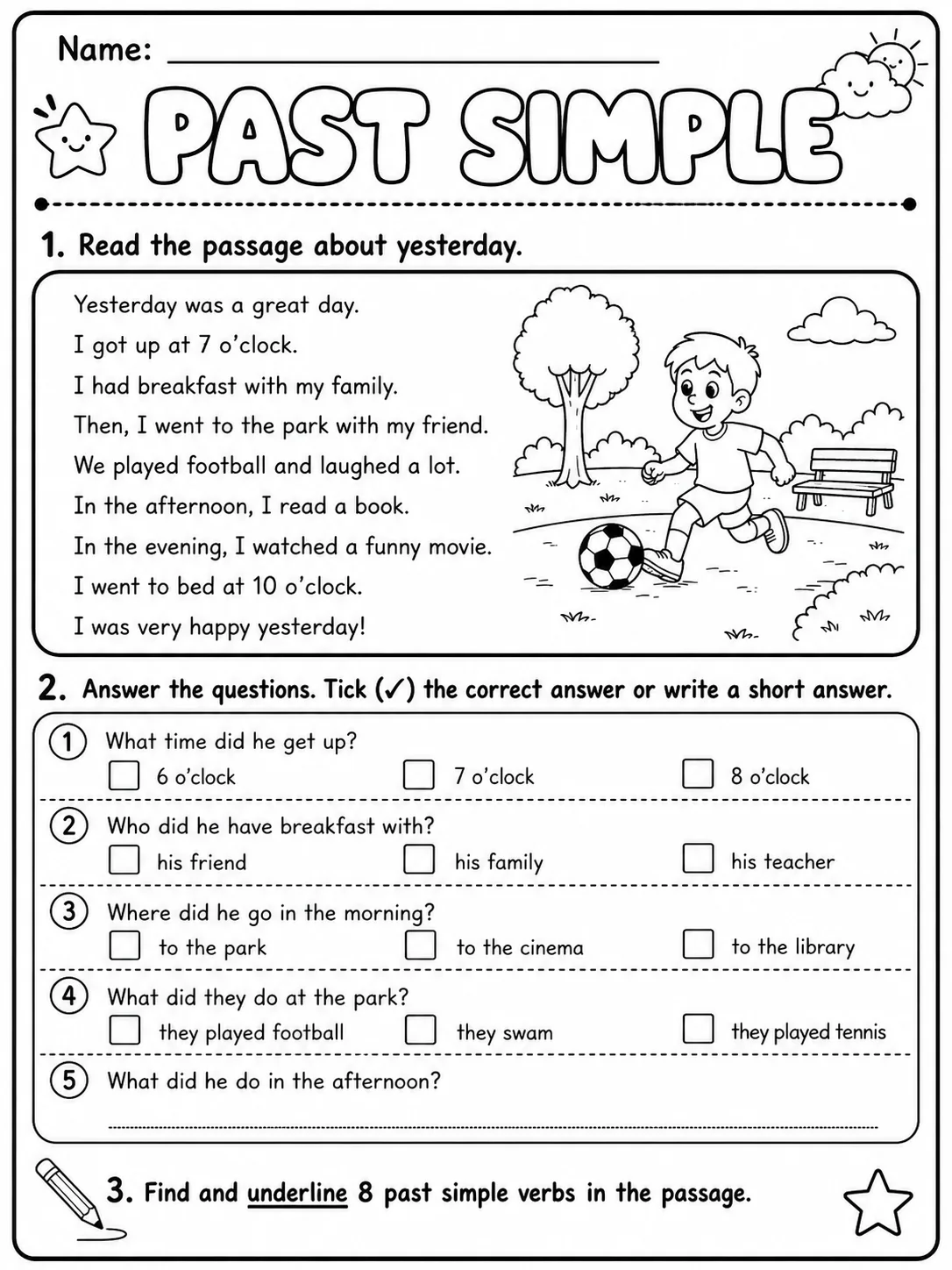 Saving Water Worksheet Pack page 8 printable worksheet preview