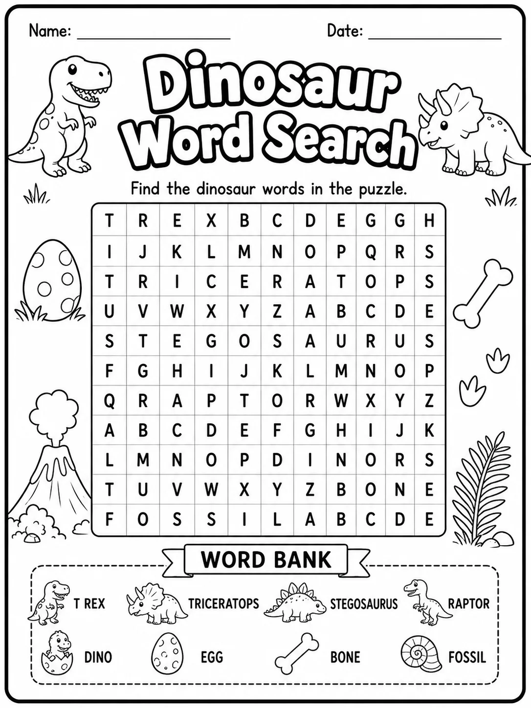 Woodland Animals Worksheet Pack 10 printable pages preview from KiwiBee