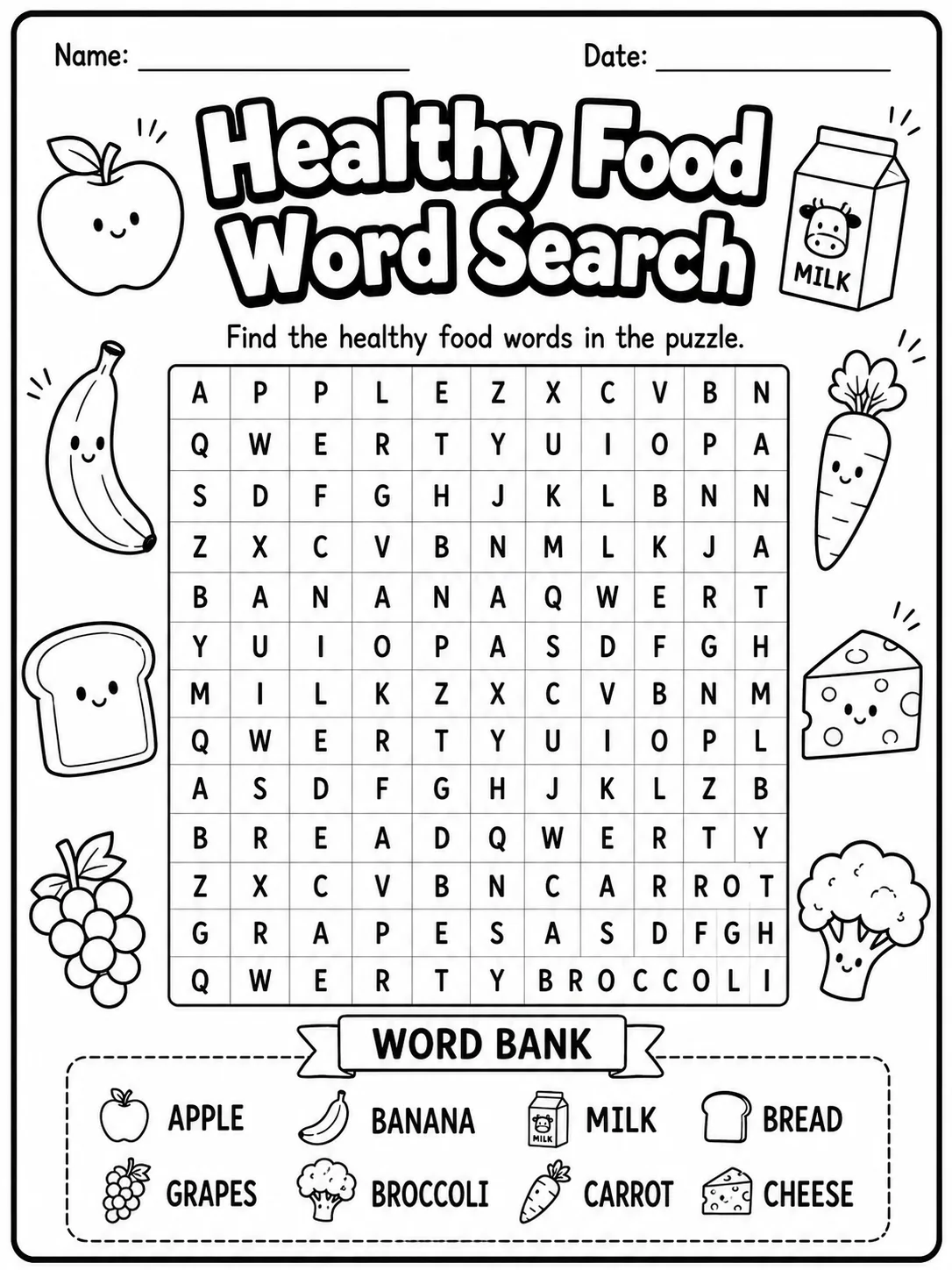 Woodland Animals Worksheet Pack page 4 printable worksheet preview