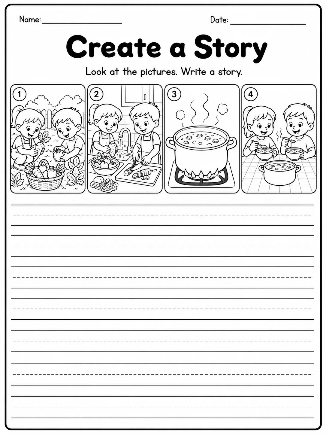 Community Helpers Worksheet Pack page 10 printable worksheet preview