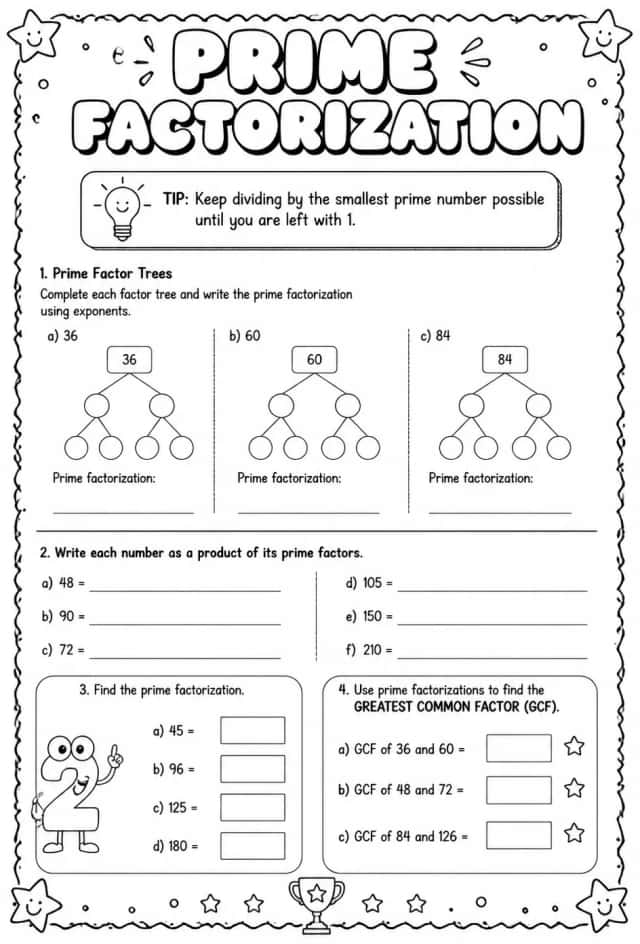 Prime factorization