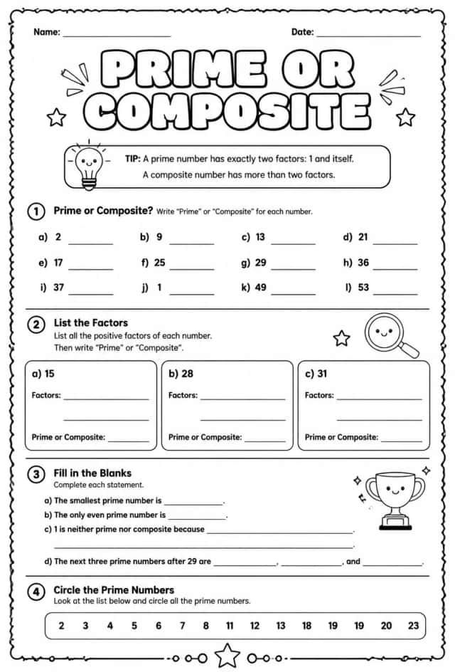 Prime or composite