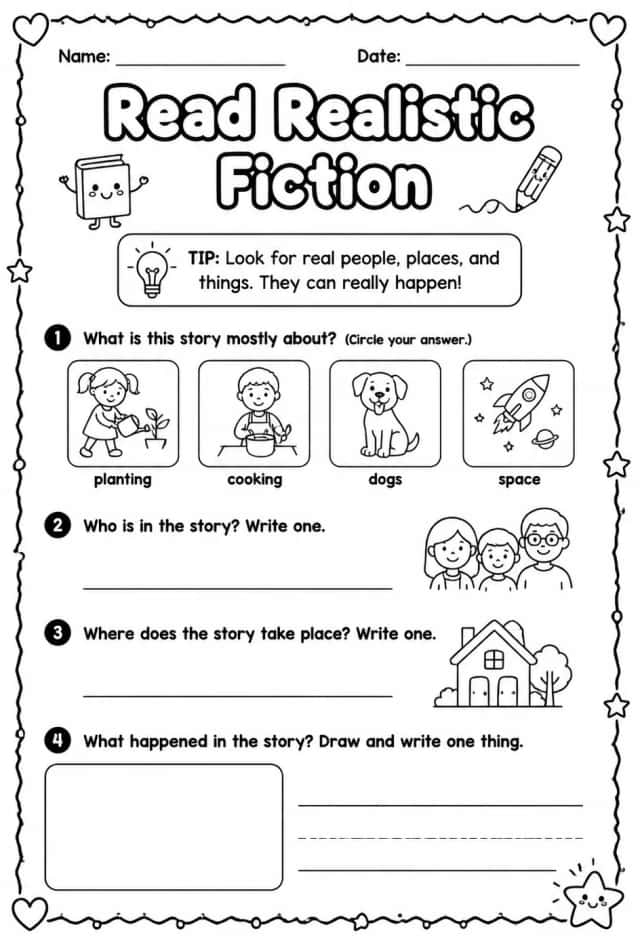 Read realistic fiction