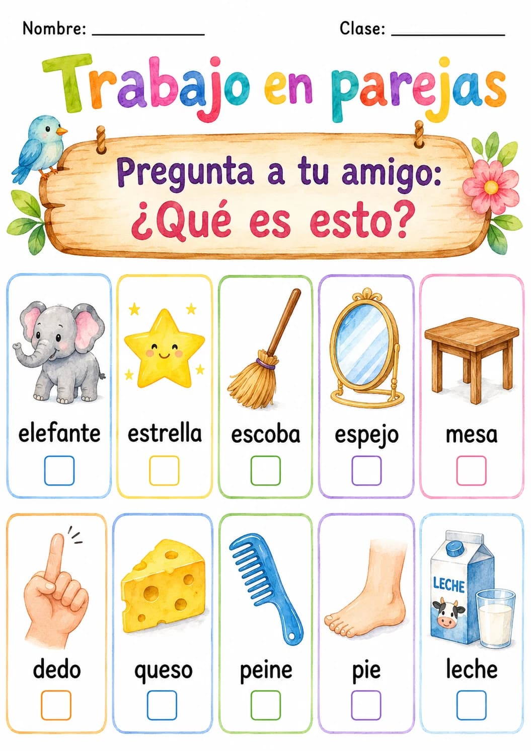 Spanish Letter E Phonics Worksheets Pack page 3 printable worksheet preview