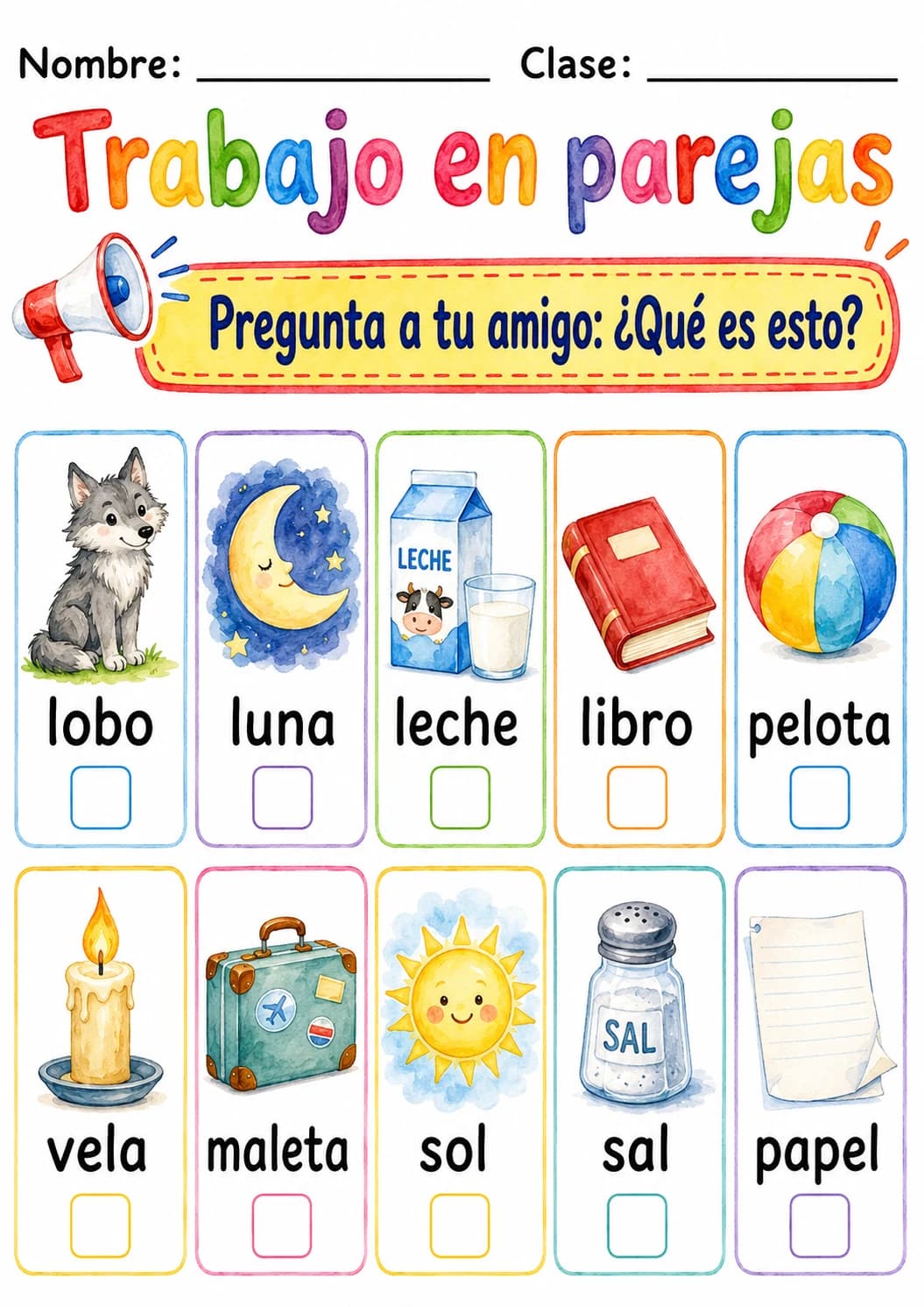 Spanish Letter L Phonics Worksheets Pack page 3 printable worksheet preview