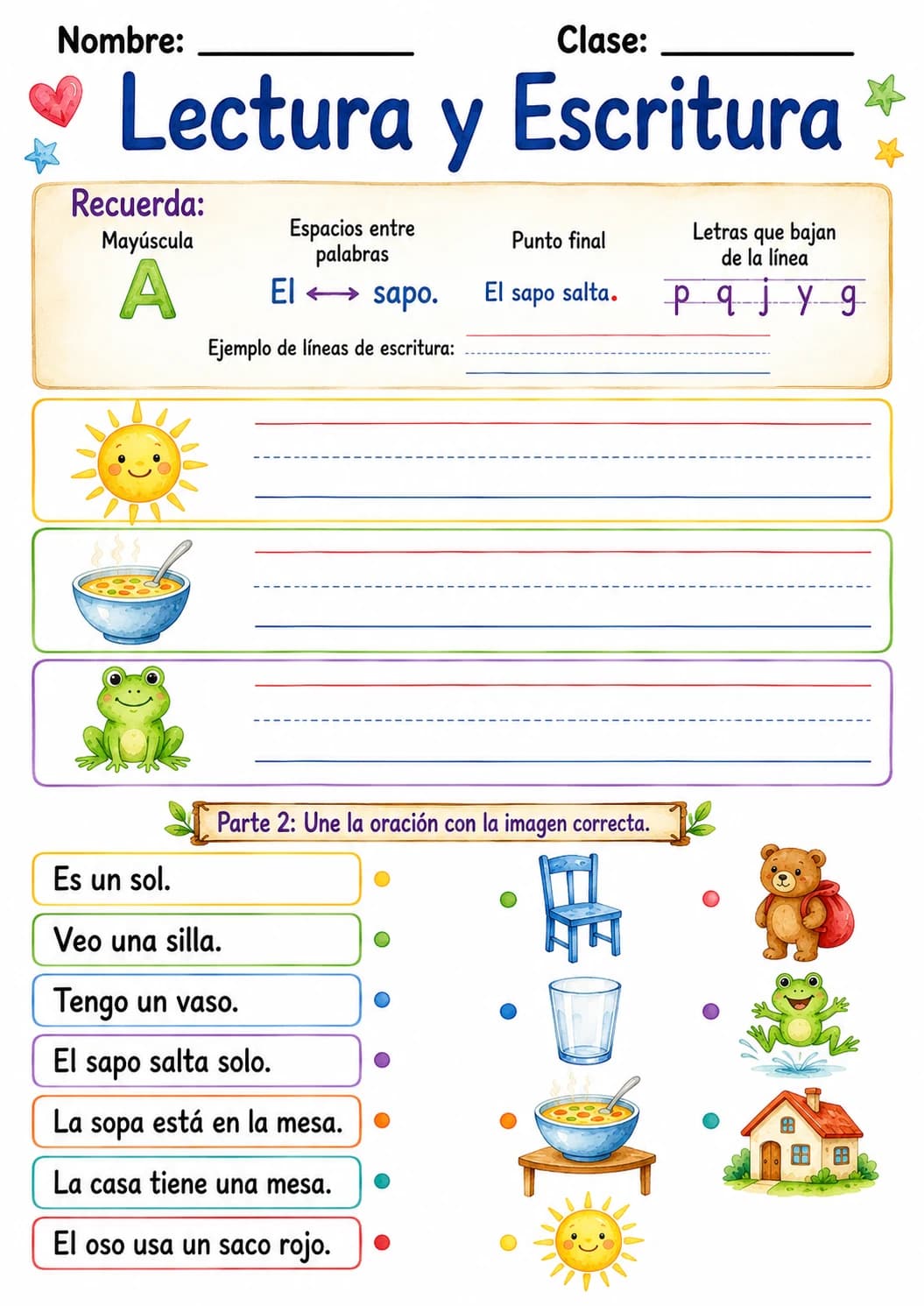Spanish Letter S Phonics Worksheets Pack page 10 printable worksheet preview