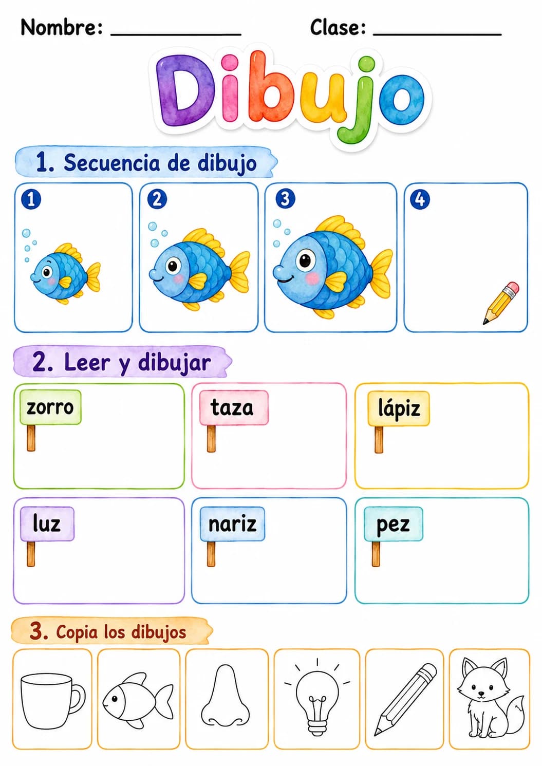 Spanish Letter Z Phonics Worksheets Pack page 5 printable worksheet preview