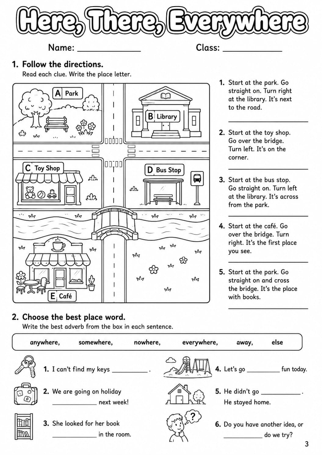 Adverbs Flyers Grammar Worksheet Pack page 5 printable worksheet preview