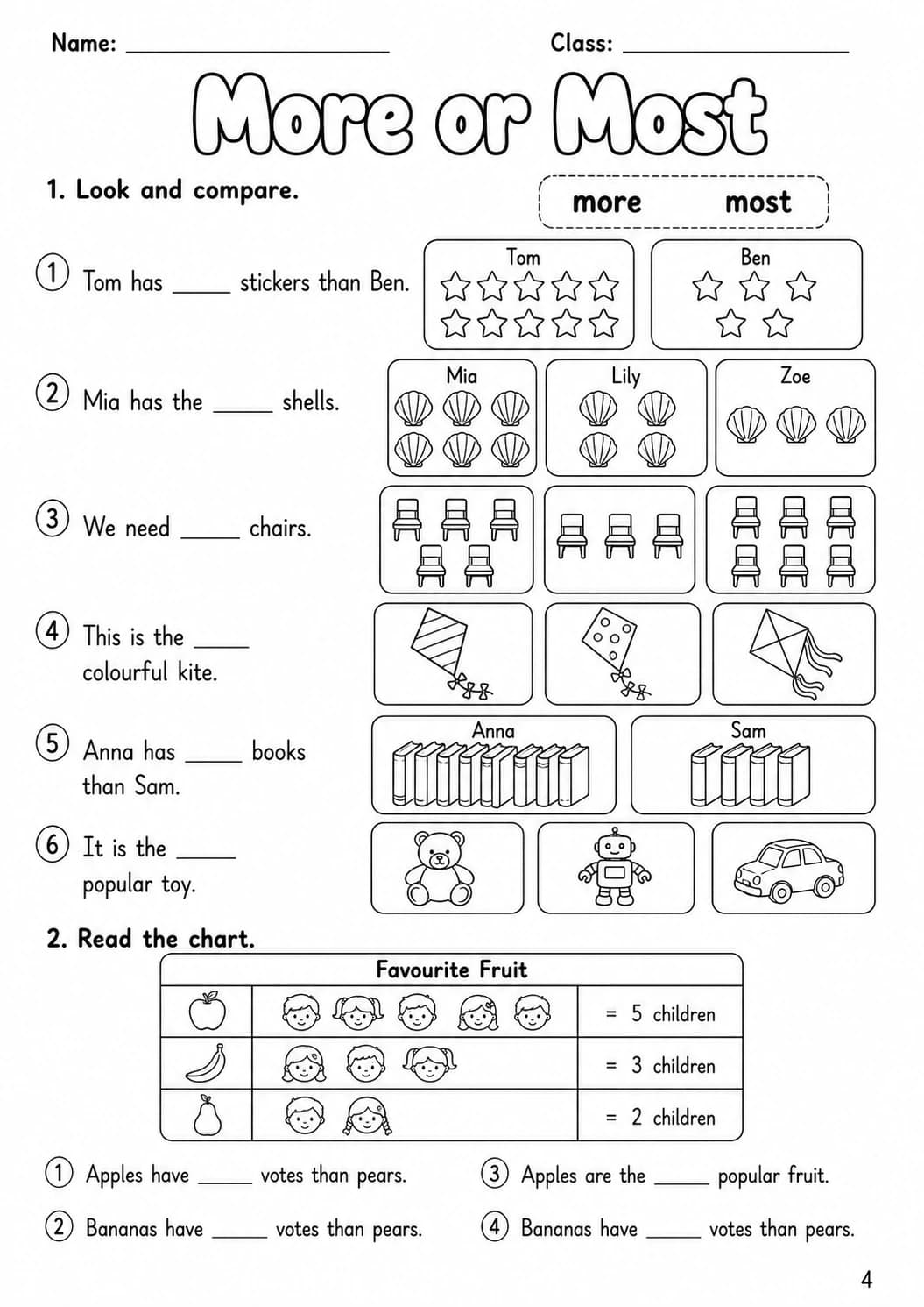 Determiners Movers Grammar Worksheet Pack page 6 printable worksheet preview