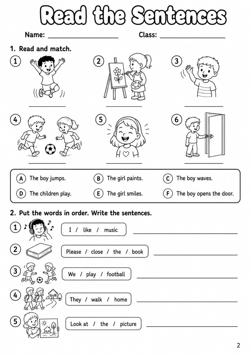 Regular Verbs Starters Grammar Worksheet Pack page 4 printable worksheet preview