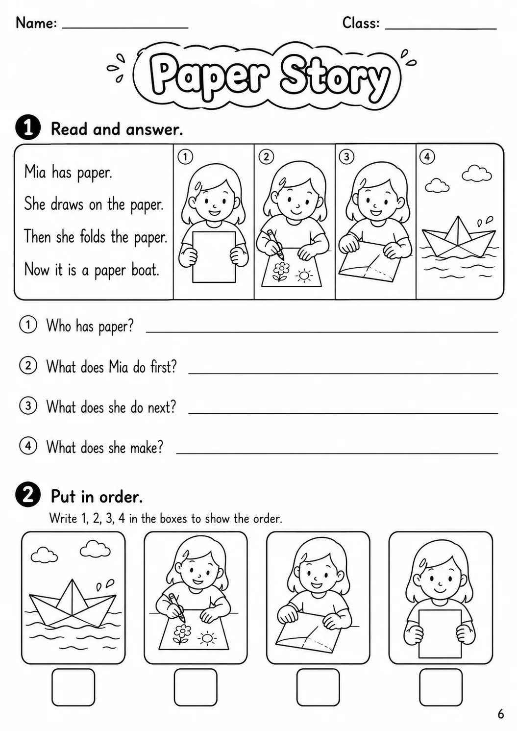 Materials Starters Vocabulary Worksheet Pack page 8 printable worksheet preview
