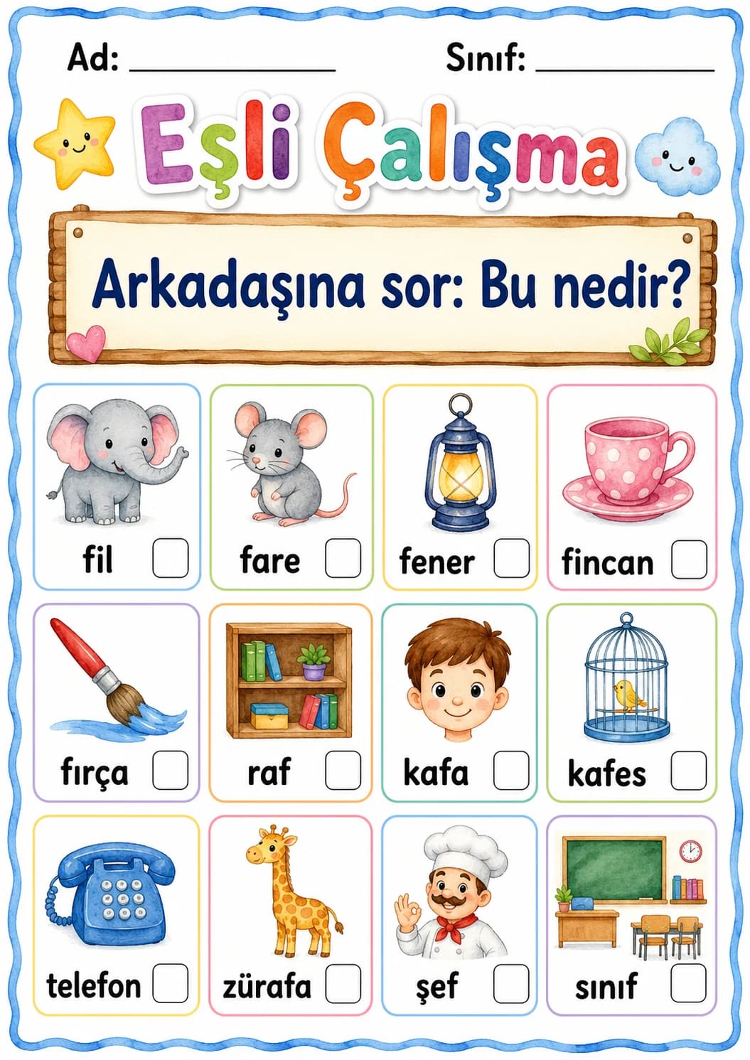 Turkish Letter F Phonics Worksheets Pack page 9 printable worksheet preview