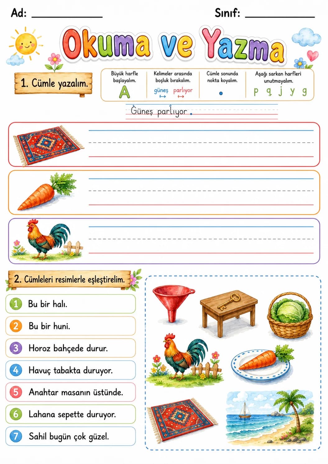 Turkish Letter H Phonics Worksheets Pack page 10 printable worksheet preview