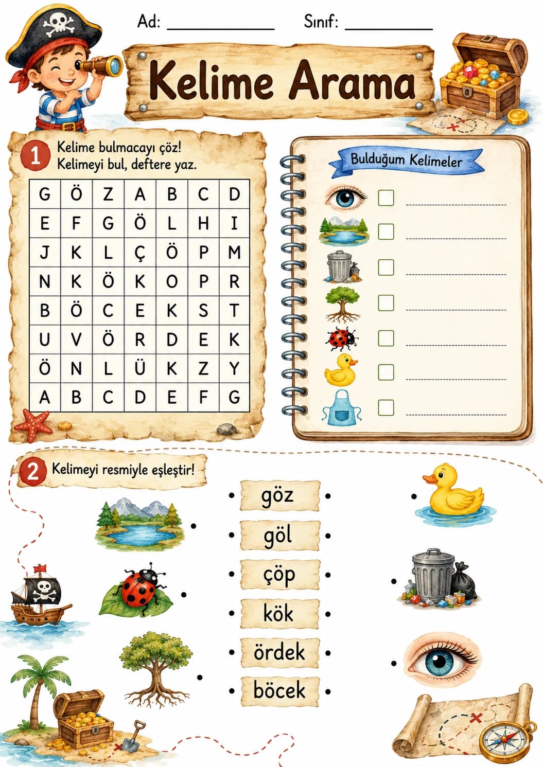 Turkish Letter O Umlaut Phonics Worksheets Pack page 10 printable worksheet preview
