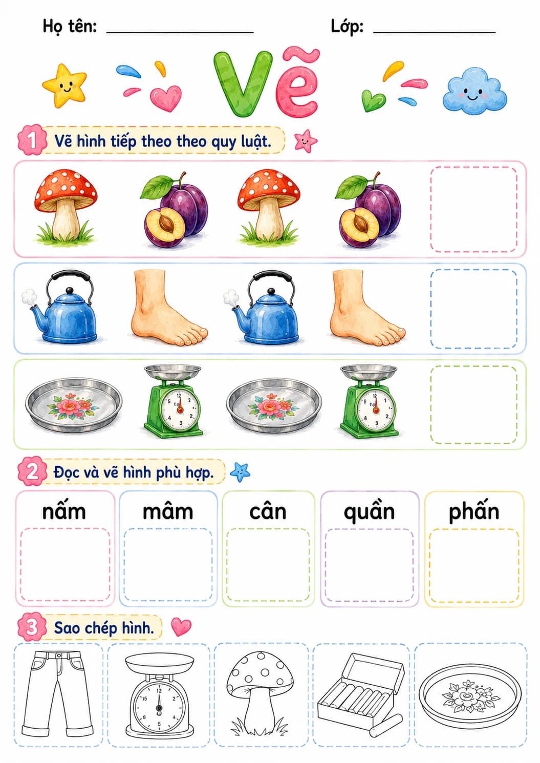 Vietnamese Letter A Circumflex Phonics Worksheets Pack page 9 printable worksheet preview