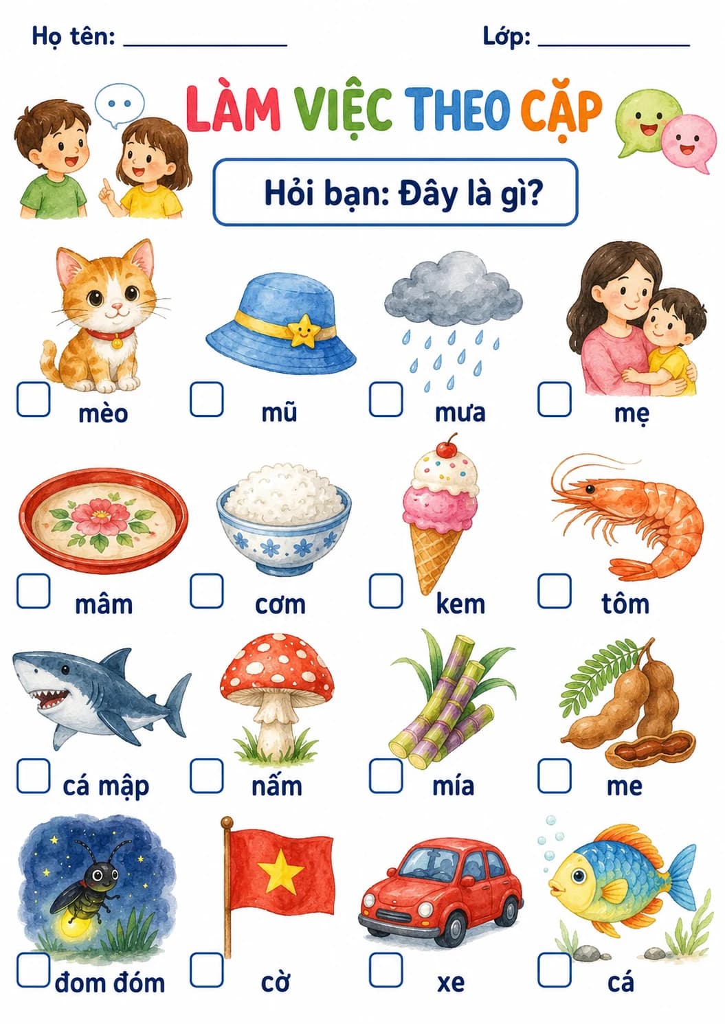 Vietnamese Letter M Phonics Worksheets Pack page 3 printable worksheet preview