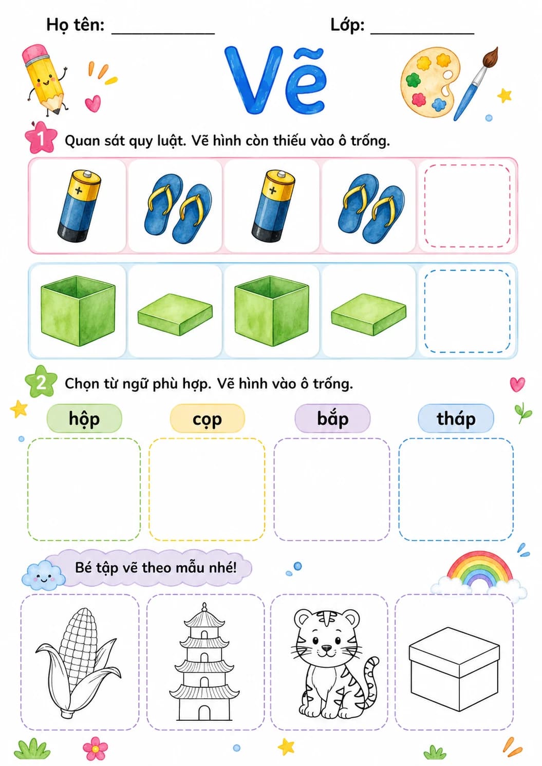 Vietnamese Letter P Phonics Worksheets Pack page 5 printable worksheet preview