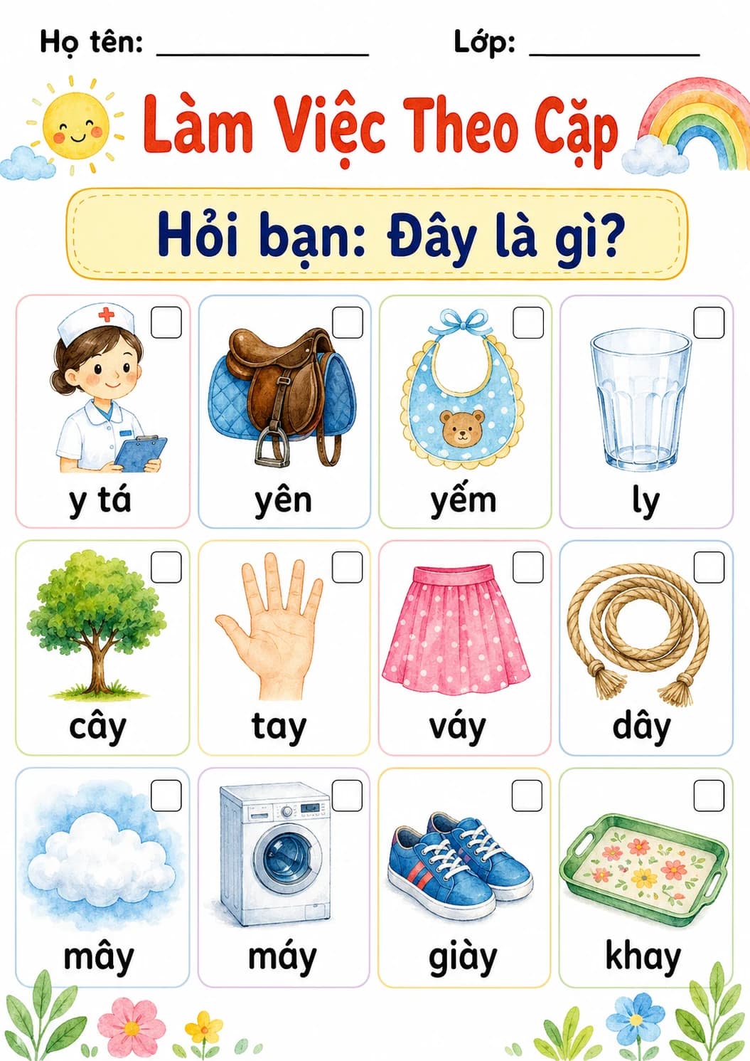 Vietnamese Letter Y Phonics Worksheets Pack page 6 printable worksheet preview