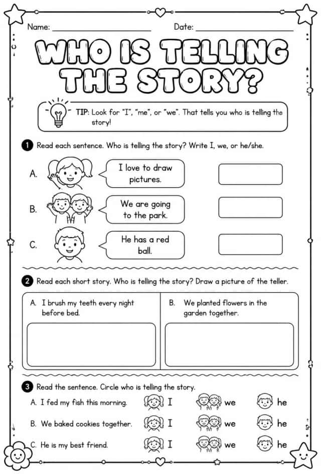 Who is telling the story?