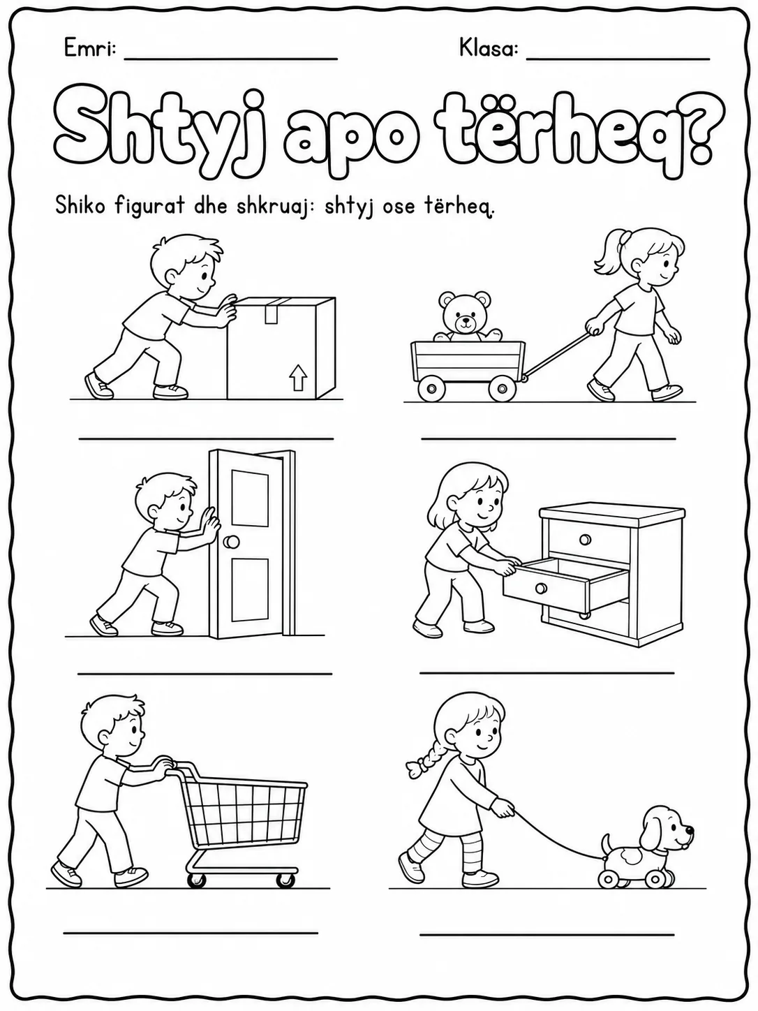 Lëvizja - Pako fletësh pune faqja 4 - pamje e fletës së punës