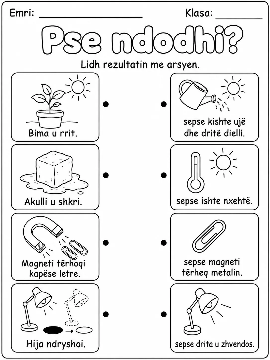 Rezultati i eksperimentit - Pako fletësh pune faqja 3 - pamje e fletës së punës