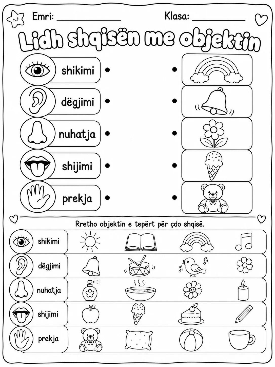 Rezultati i eksperimentit - Pako fletësh pune faqja 8 - pamje e fletës së punës