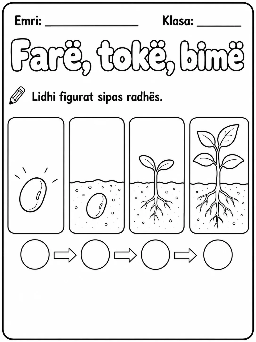 Toka - Pako fletësh pune faqja 6 - pamje e fletës së punës