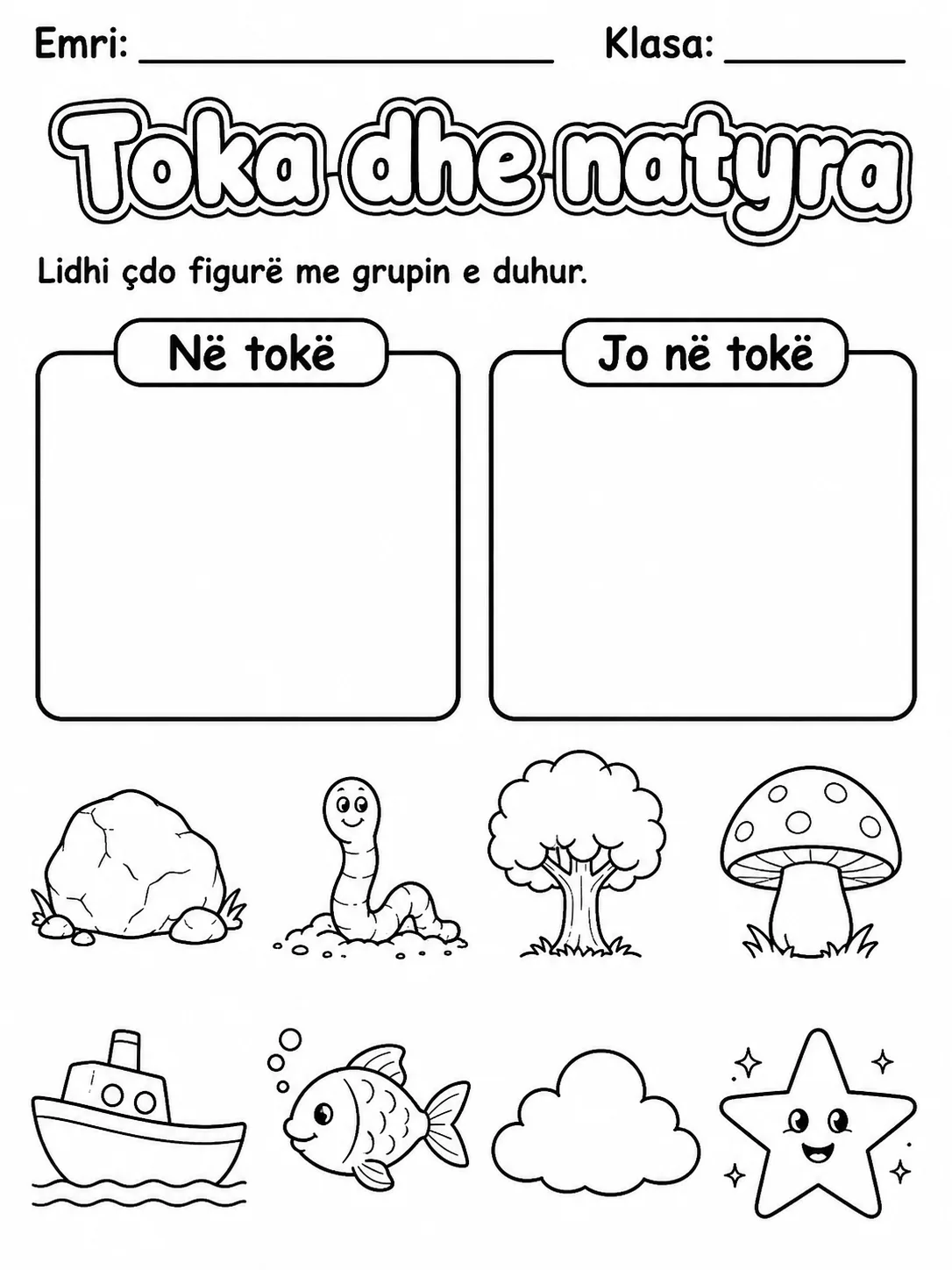 Toka - Pako fletësh pune faqja 7 - pamje e fletës së punës