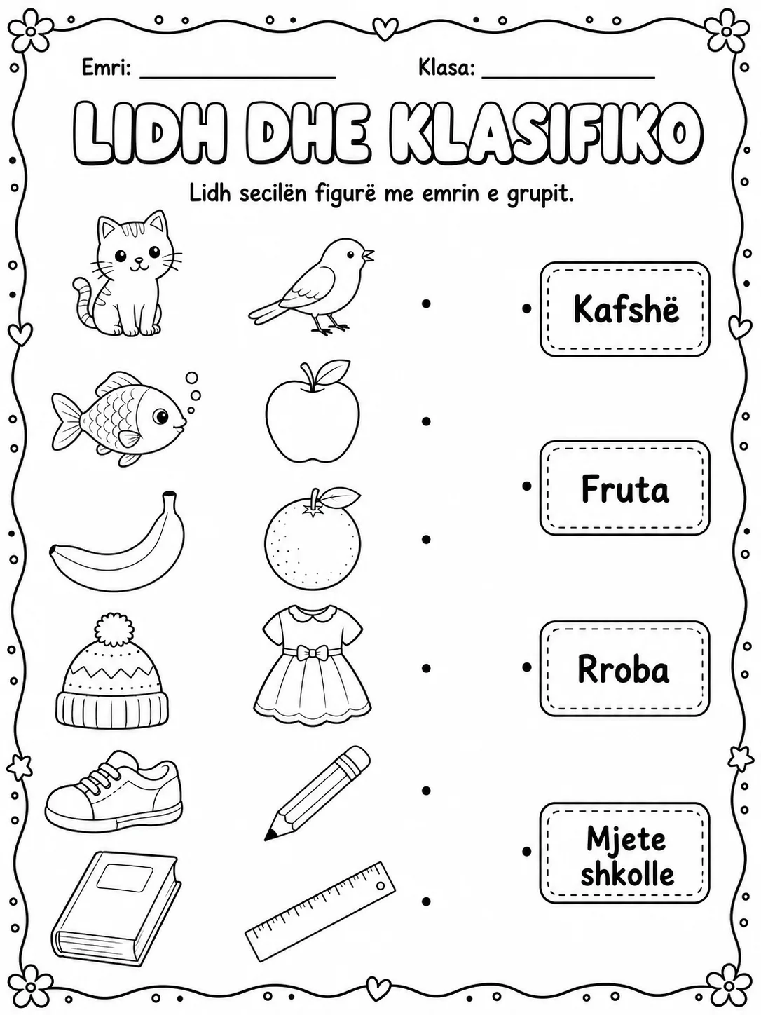 korrik | gusht | shtator | tetor | nëntor | dhjetor - Pako fletësh pune faqja 7 - pamje e fletës së punës