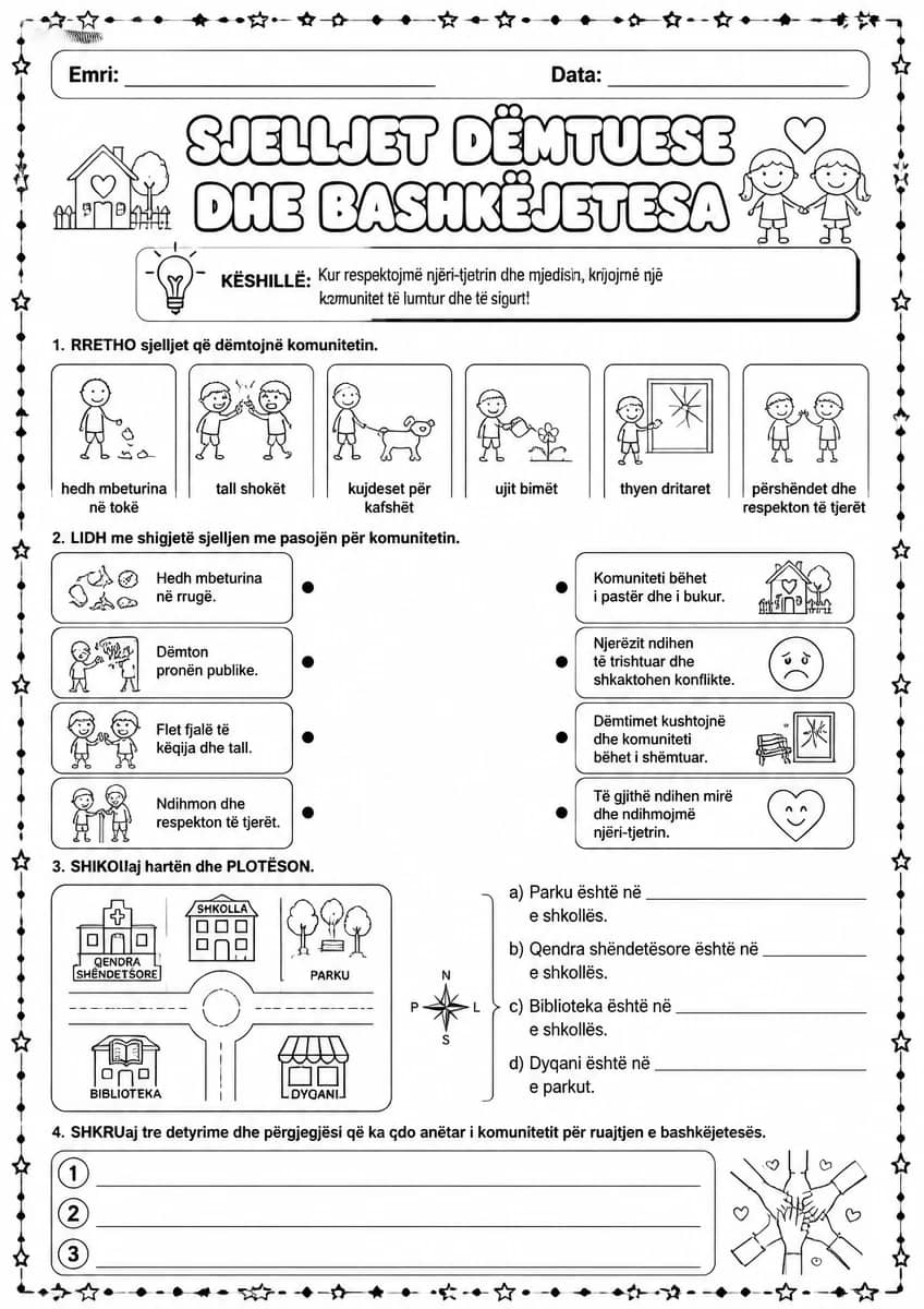 Sjelljet dëmtuese dhe bashkëjetesa