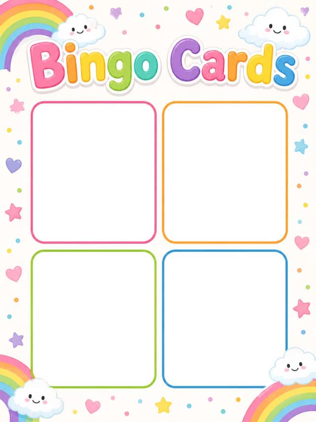 Bingo Cards Set 2